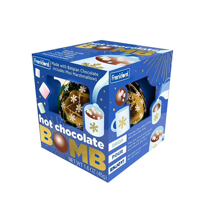 Gourmet Belgian Hot Chocolate Bombs with Marshmallows (Pack of 4)