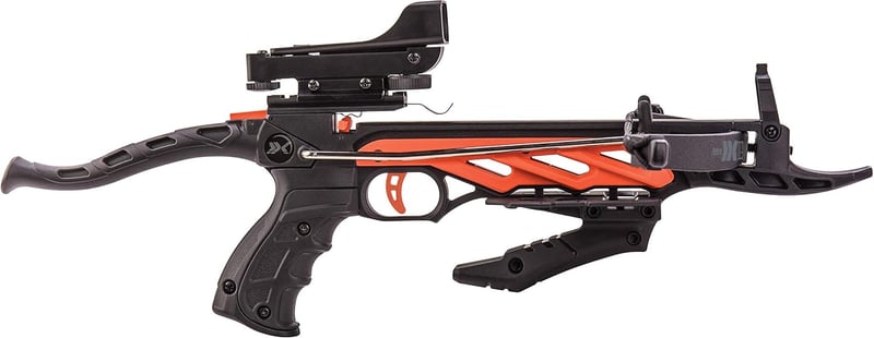 Desire RD Self-Cocking Crossbow with Red Dot Sight, Black