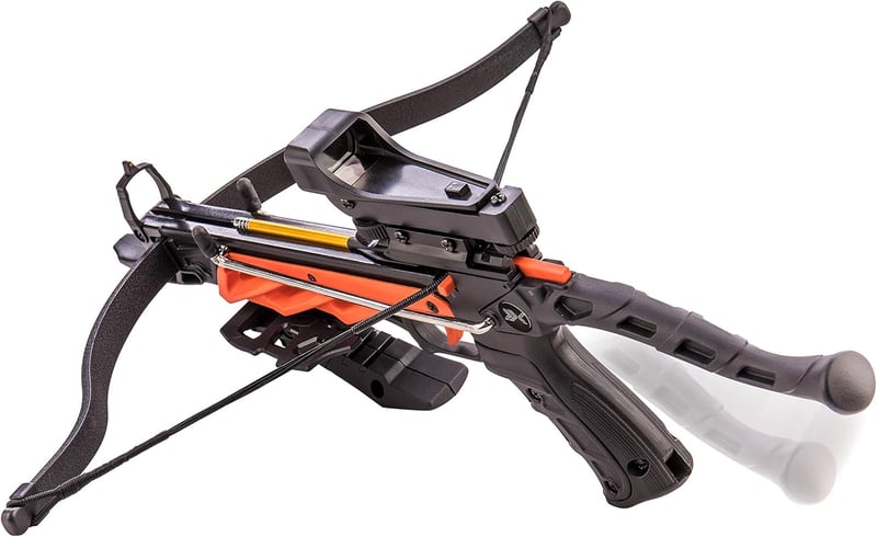Desire RD Self-Cocking Crossbow with Red Dot Sight, Black