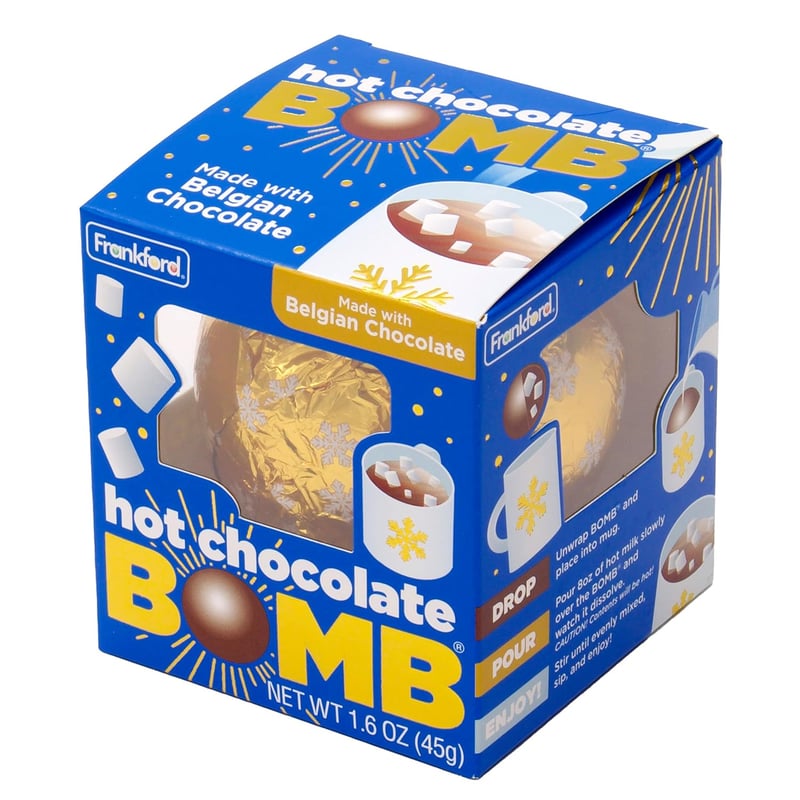 Christmas Hot Cocoa Melting Bombs, 12 Pack Gift Set
