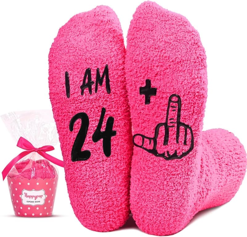 25th Birthday Socks for Women and Men