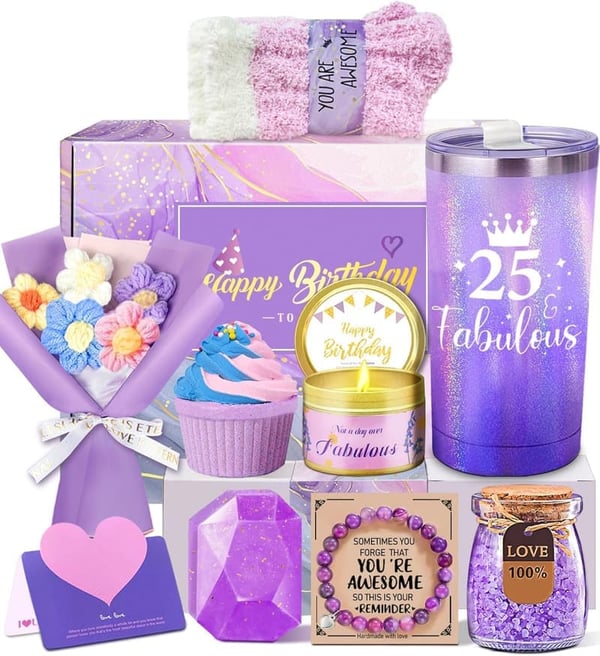 Unique Birthday Gifts for 25 Year Old Women
