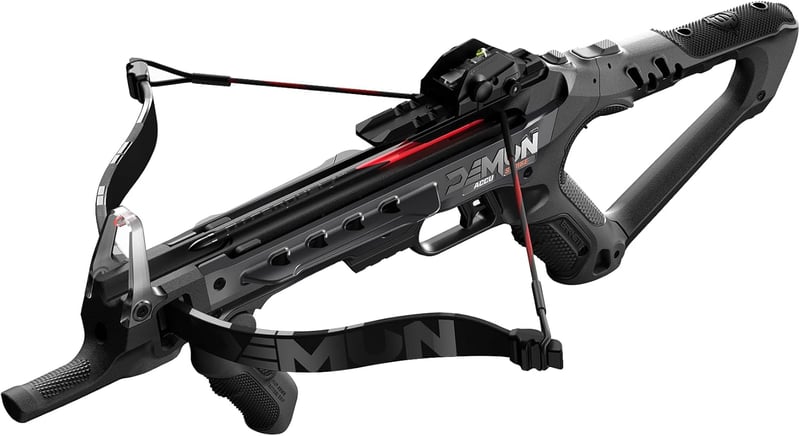 Barnett Demun Accu Strike Mini Crossbow - Compact 190fps Pistol Crossbow