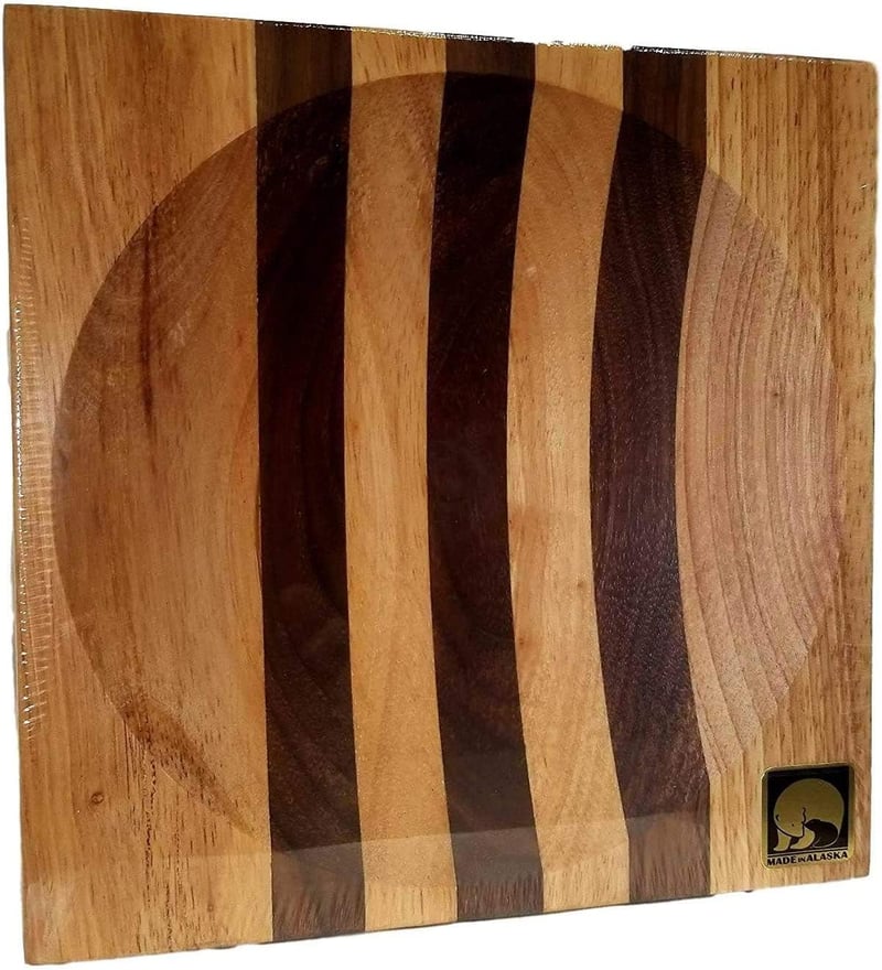 Alaskan Ulu Knife Gift Set for Culinary Enthusiasts