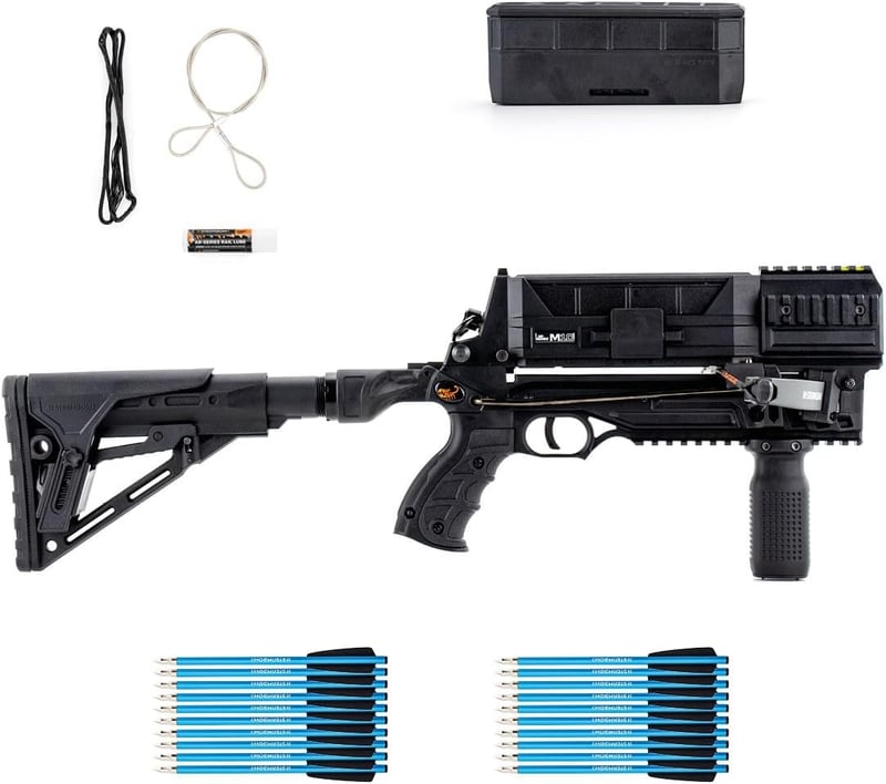 M10 Tactical Crossbow - 10-Shot Detachable Magazine for Hunting