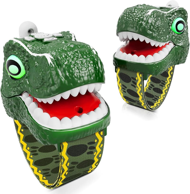 Dinosaur Walkie Talkies for Kids - 2 Pack Birthday Gift