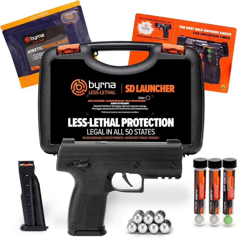 Ultimate Byrna SD Kinetic Launcher Bundle for Home Defense