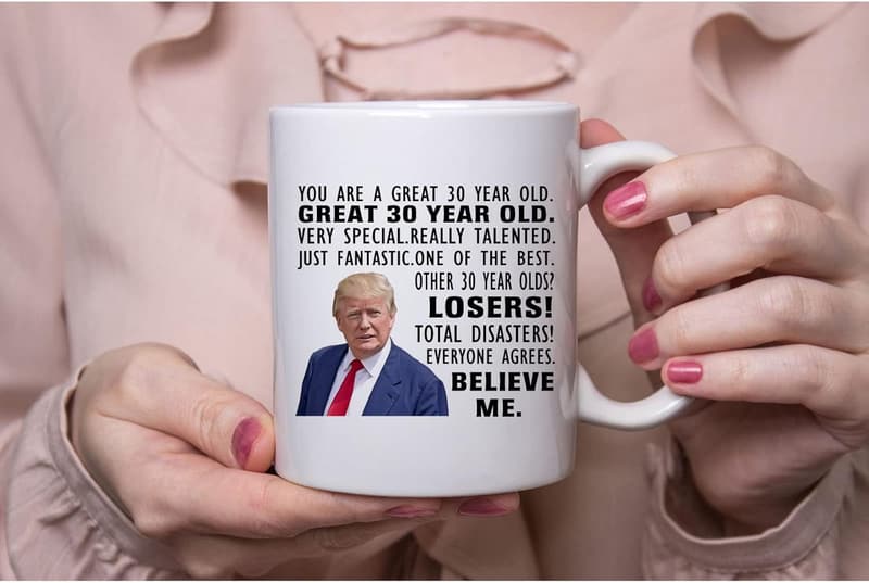 30th Birthday Coffee Mug - Funny Gift for Men and Women