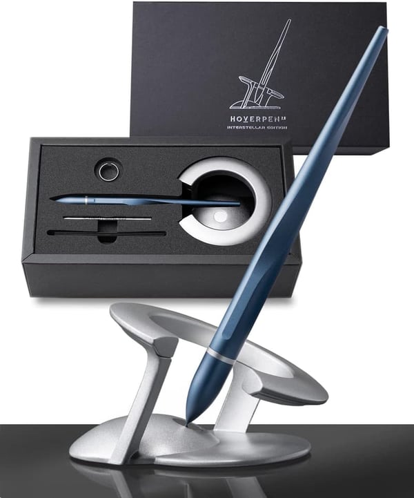 Interstellar Edition Hoverpen - Futuristic Luxury Gift Pen (Neptune Blue)