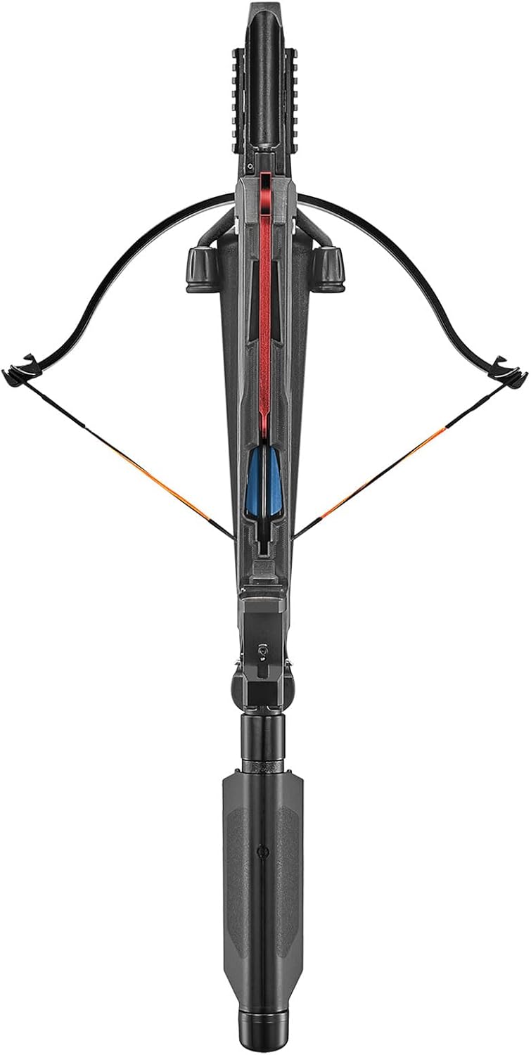 130 lb Repeating Adder Crossbow with 5-Shot Auto-Loader & 15 Arrows