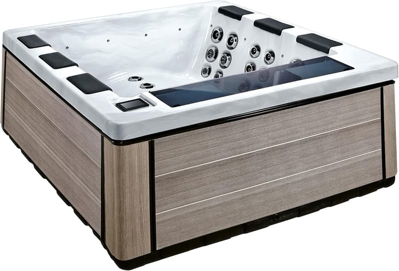 Luxury 6-Person Outdoor Portable Spa with 44 Jets