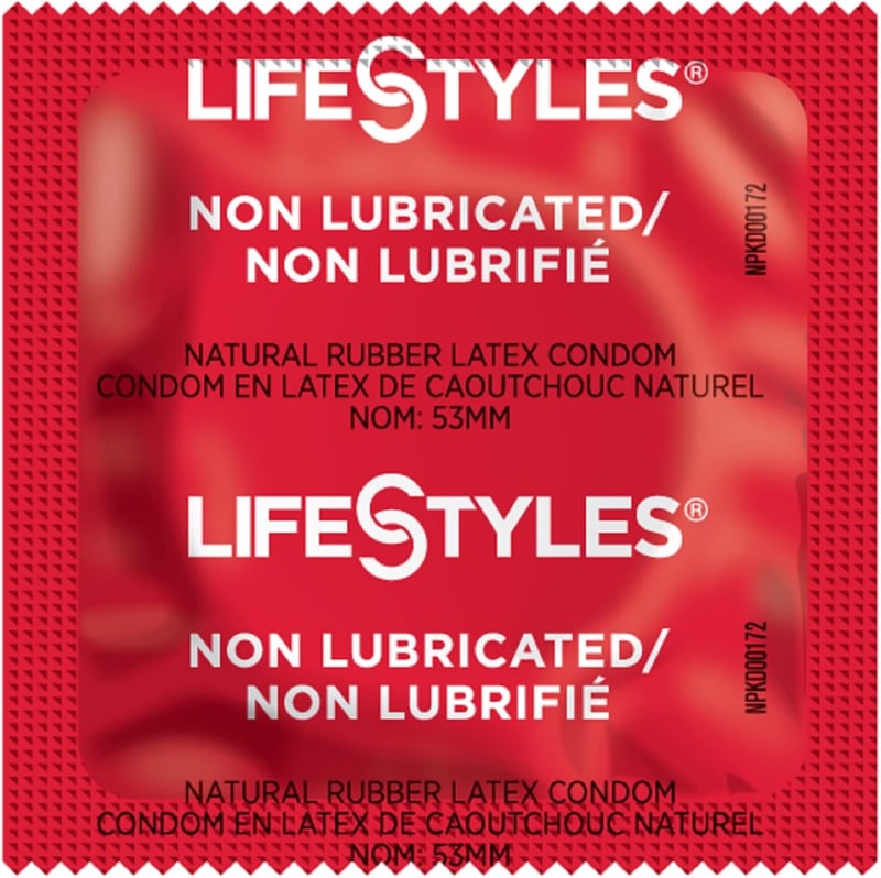 Non-Lubricated Condoms - 100-Pack