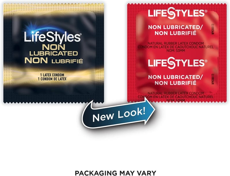 Non-Lubricated Condoms - 100-Pack