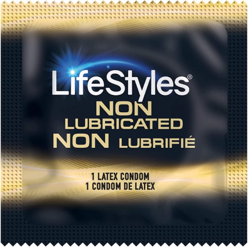 Non-Lubricated Condoms - 100-Pack
