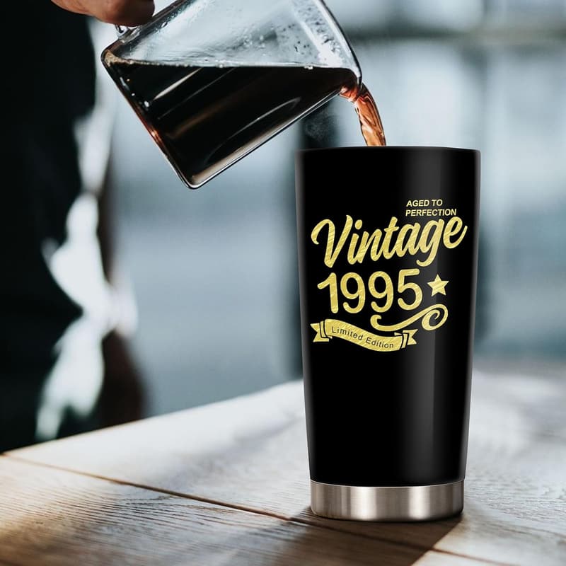 30th Birthday Stainless Steel Tumblers Gift for Couples