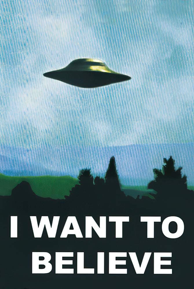 The X-Files UFO Poster – 24