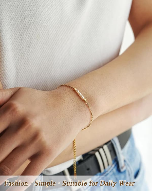 Birthday Pearl Bracelet for Women - Elegant Gift for All Ages
