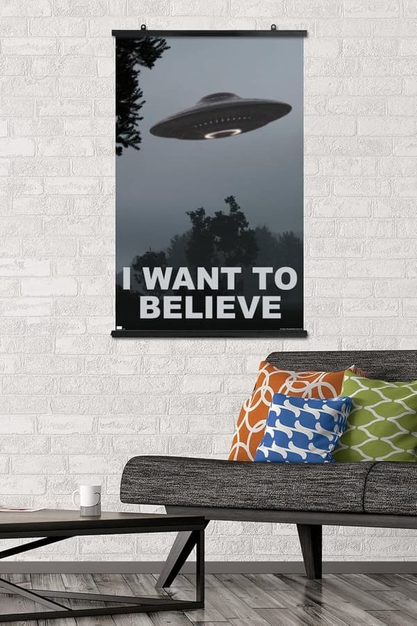 I Want To Believe Wall Poster with Clip Bundle, 34
