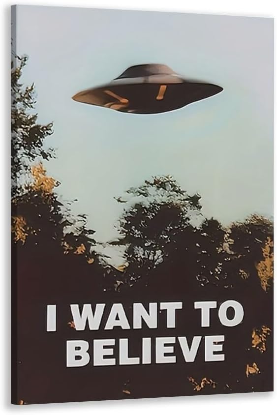 UFO Wall Art Print - 
