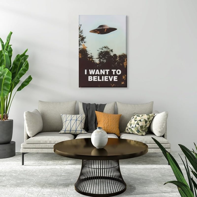 UFO Wall Art Print - 