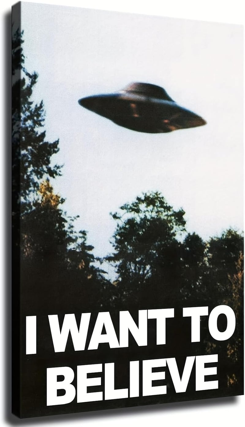 Modern HD X Files Canvas Poster - 16x24 inch Wall Art Decor