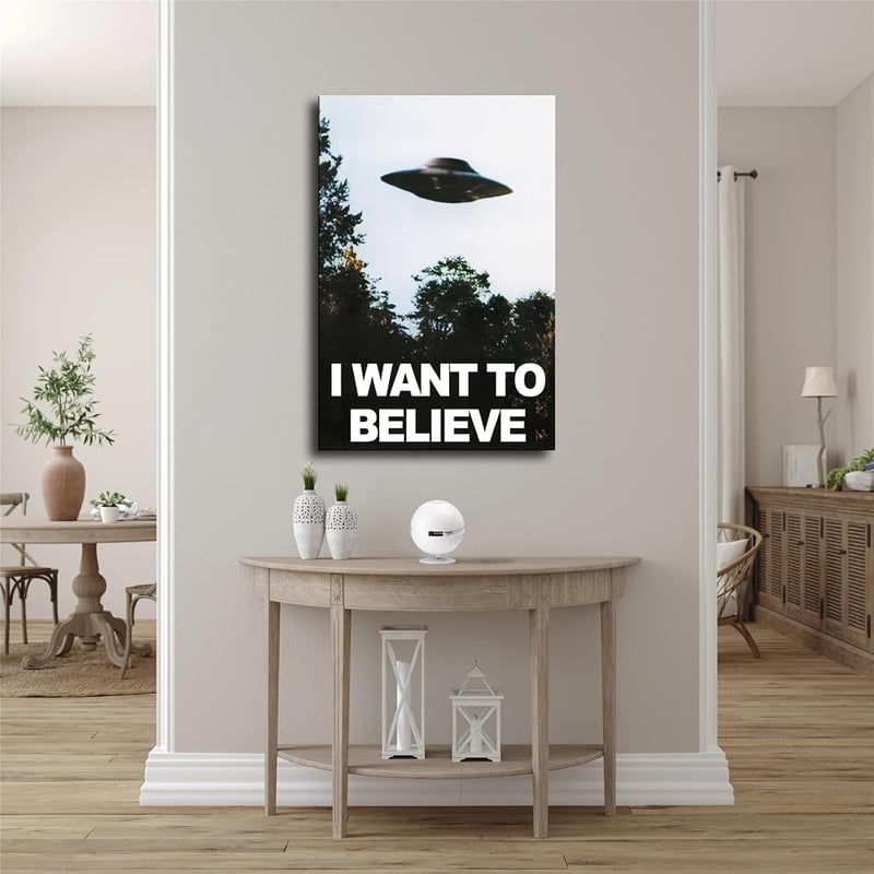 Modern HD X Files Canvas Poster - 16x24 inch Wall Art Decor
