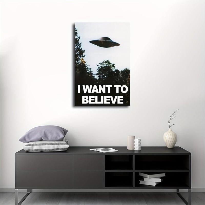 Modern HD X Files Canvas Poster - 16x24 inch Wall Art Decor