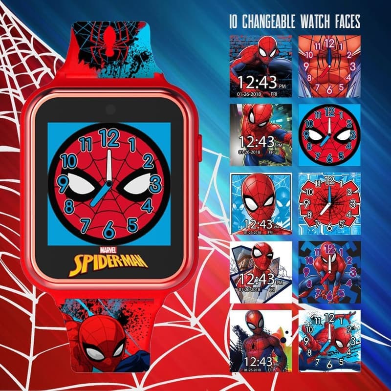 Spider-Man Educational Touchscreen Smart Watch for Kids