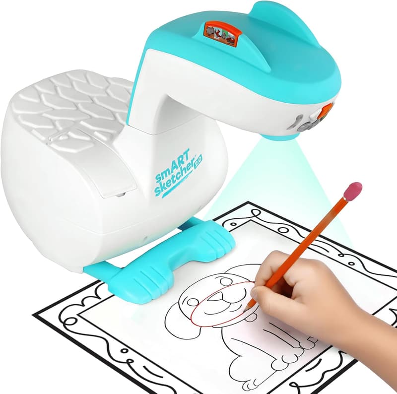 Kids' Smart Sketcher 2.0 Drawing Projector, Art Gift 5+