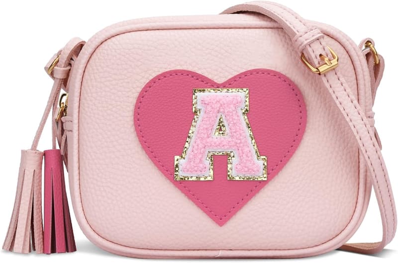 Toddler Crossbody Purse with Tassel for Girls Ages 2-10