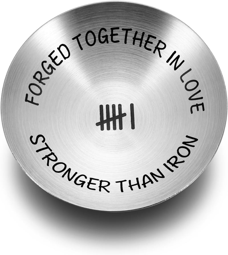 6th Anniversary Iron Gifts: Jewelry Tray for Couples