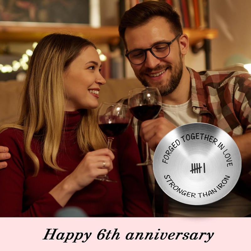 6th Anniversary Iron Gifts: Jewelry Tray for Couples