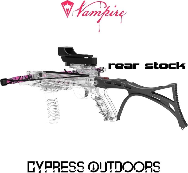 80 lb Self-Cocking Pistol Crossbow with Red Dot & 3 Bolts