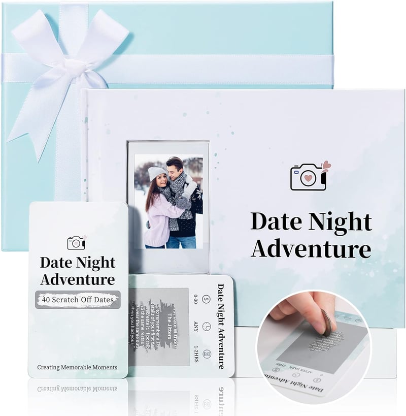 Unique Scratch-Off Date Night Ideas for Couples with Keepsake Album