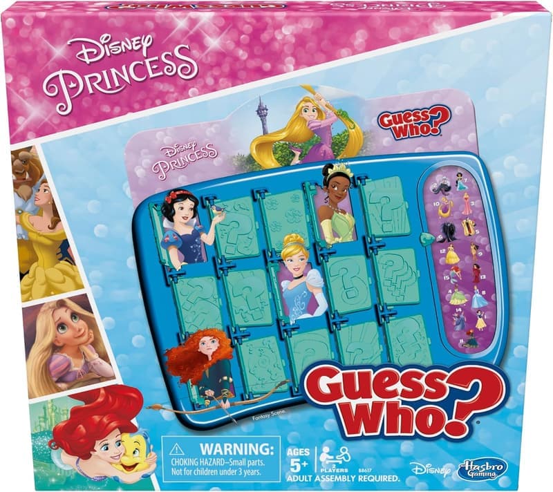 Disney Princess Guess Who? Board Game for Kids 5+