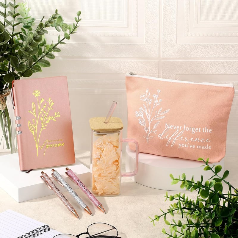 Employee Appreciation Gift Set for Women - 14oz Tumbler & 配件