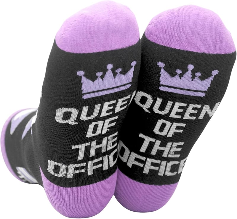Administrative Professional Day Queen Crew Socks for Women