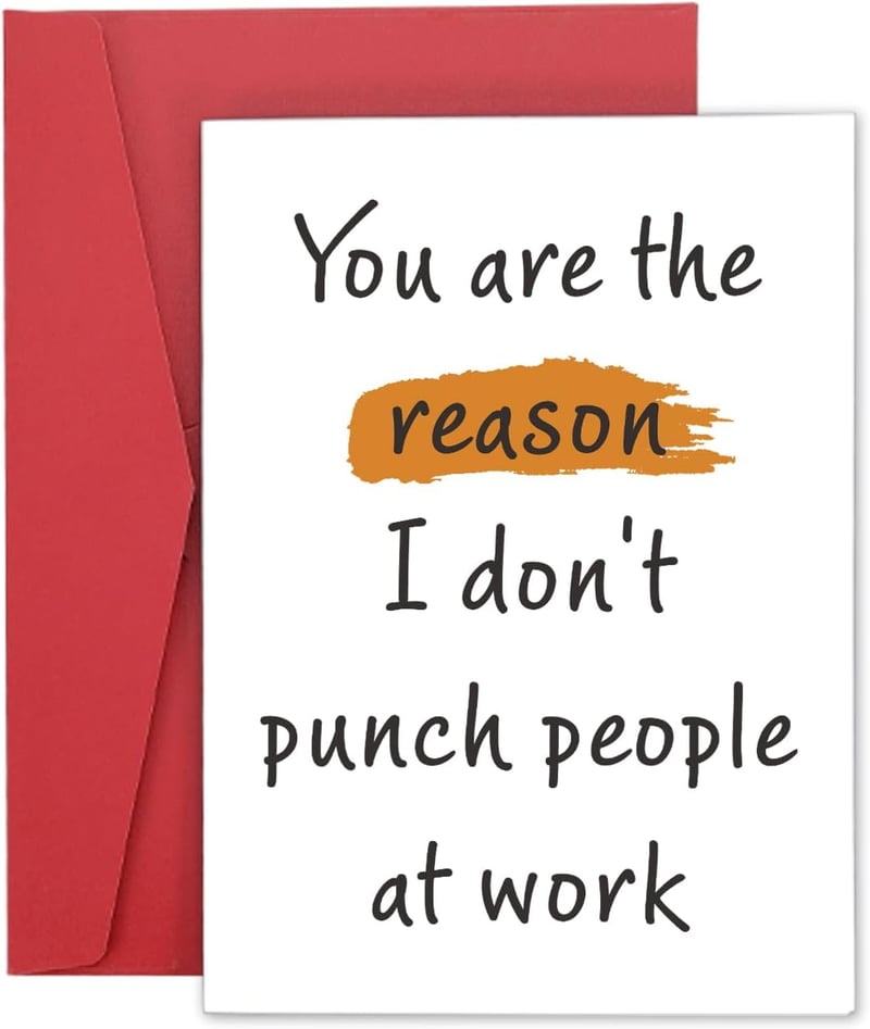 Funny Administrative Professionals Day Card for Coworker Farewell
