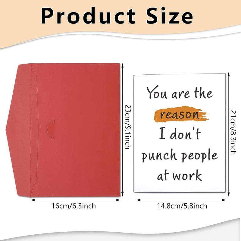 Funny Administrative Professionals Day Card for Coworker Farewell
