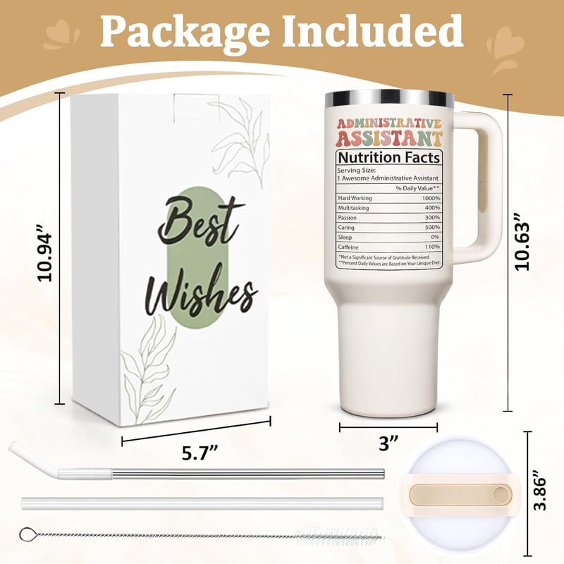 Administrative Professional Day 40oz Tumbler for Women