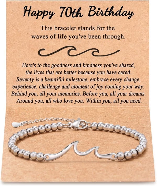 Birthday Bracelet for Women – Through The Waves of Life