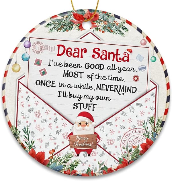 Funny Christmas Ornaments 2025 - Gag Gifts for Adults