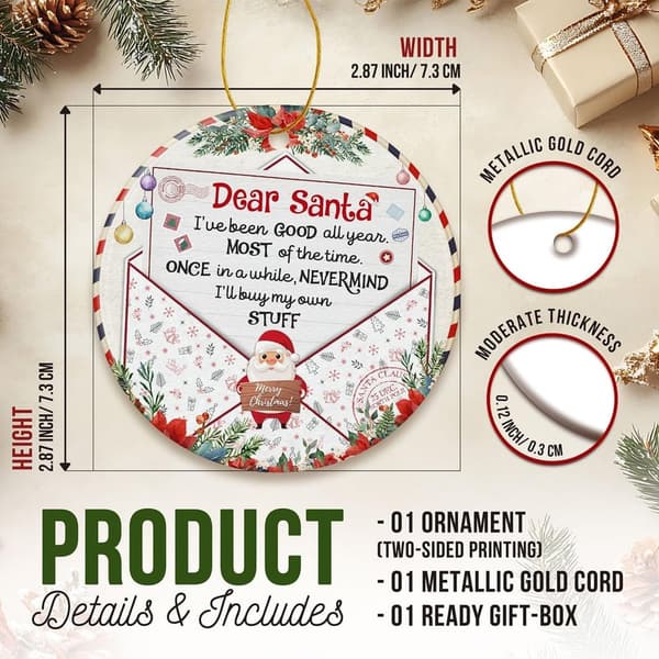 Funny Christmas Ornaments 2025 - Gag Gifts for Adults