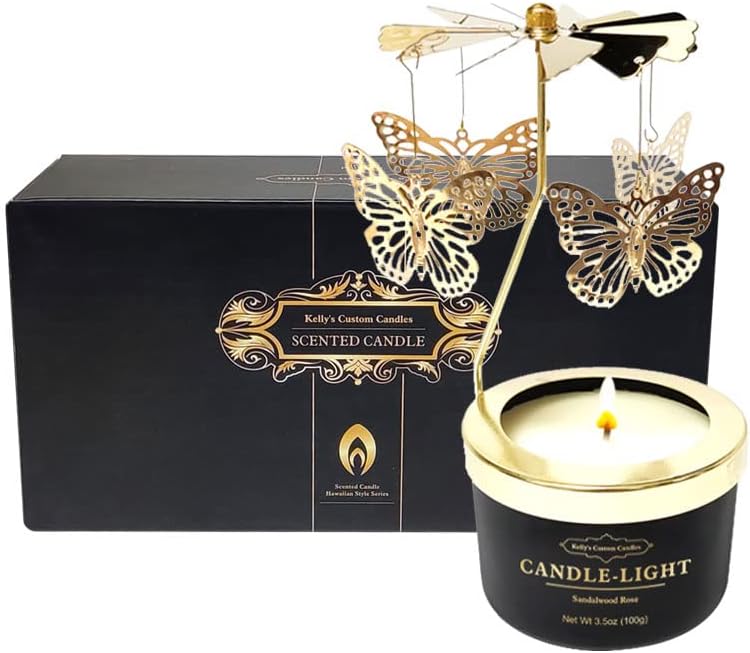 Butterfly Aromatherapy Candle Gift for Mother's Day
