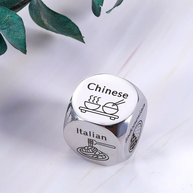 Funny Food Dice - Unique Anniversary Gifts for Couples