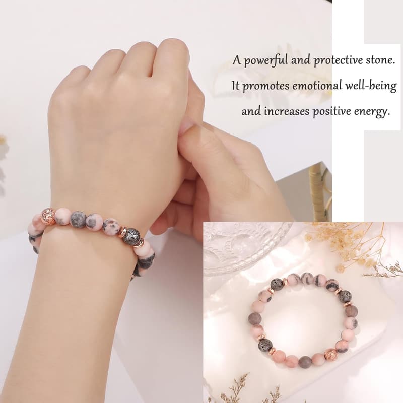 Natural Stone Bracelet for Women's Milestone Birthdays