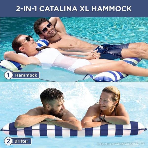 Monterey 4-in-1 Pool Float Hammock - Multipack for Adults & Kids