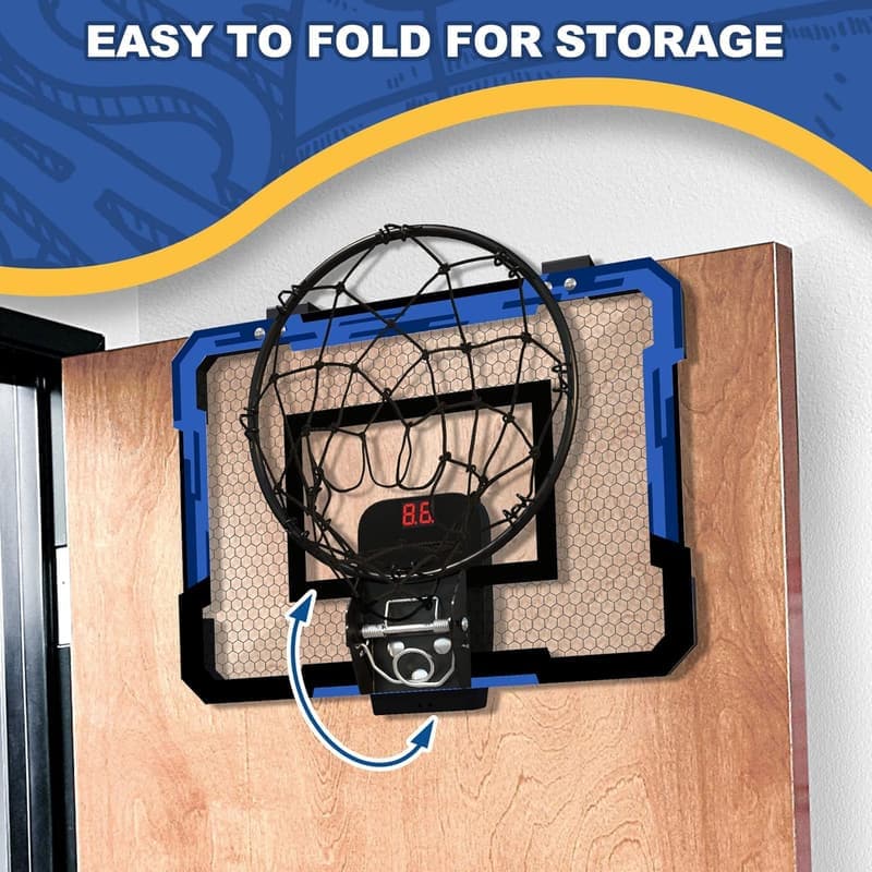 Mini Basketball Hoop for Kids - Indoor Play Set