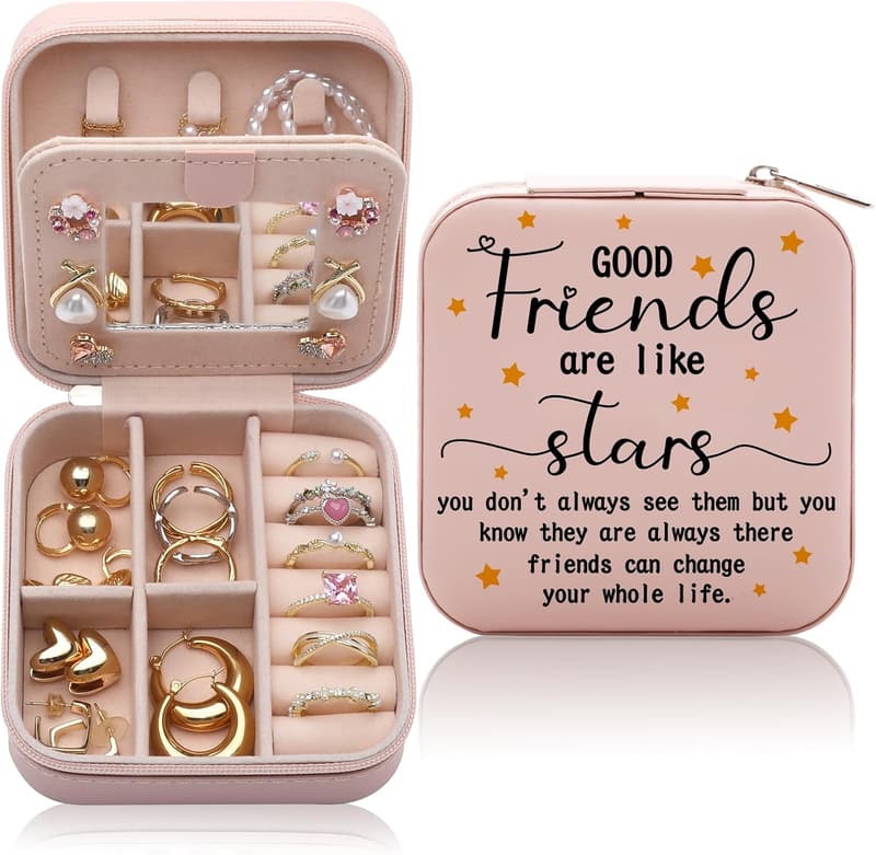 Friendship Jewelry Box for Women - Birthday Gift Organizer