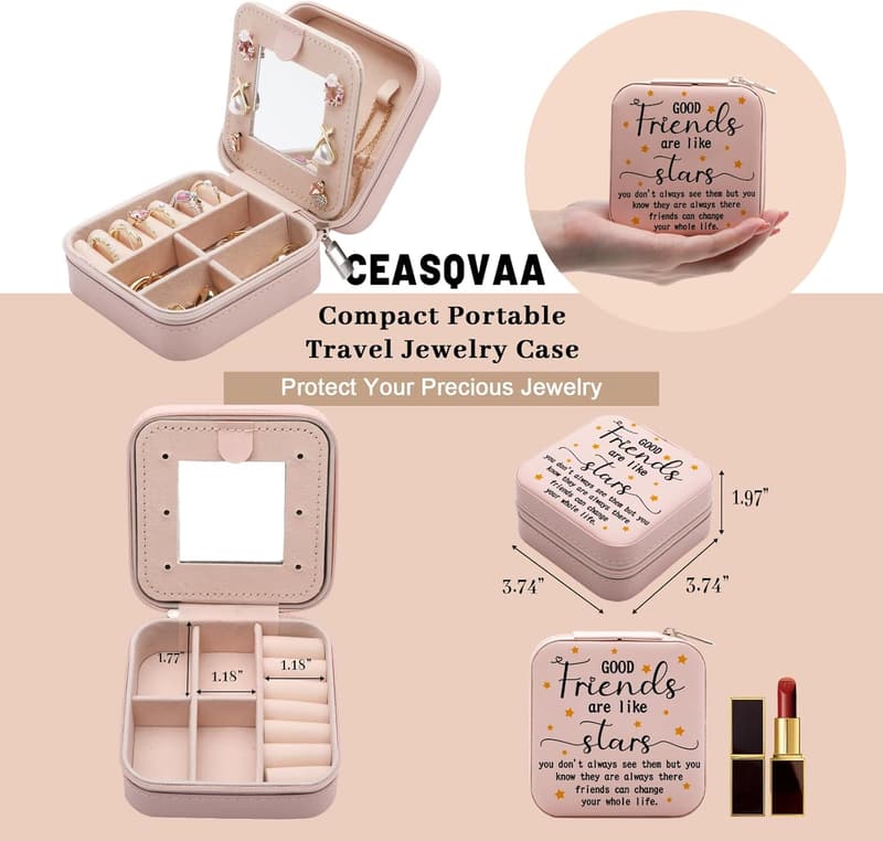 Friendship Jewelry Box for Women - Birthday Gift Organizer